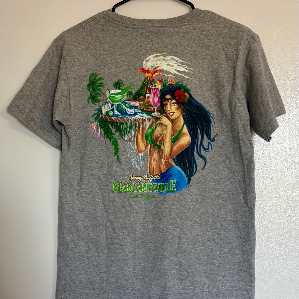 Gray Margaritaville Graphic Tee
